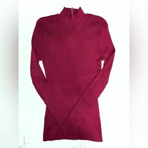Ribbed Fitted Long Sleeve